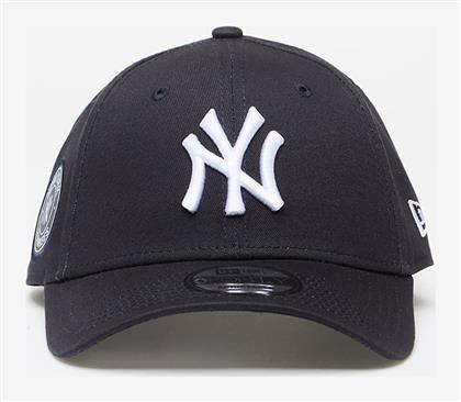 New Era Mlb New York Yankees Side Patch 9forty Jockey Navy Μπλε