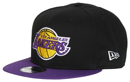 New Era NBA Los Angeles Lakers 9Fifty Γυναικείο Jockey με Ίσιο Γείσο Μαύρο