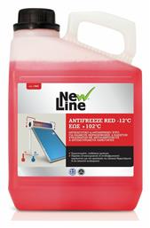 New Line Antifreeze Red -12°C + 102°C Αντιψυκτικό Υγρό Ηλιακού Θερμοσίφωνα 3L από το Esmarket