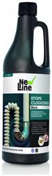 New Line Stops Clogging Gel Απόφραξης 1lt