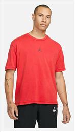 Nike Air Ανδρικό T-shirt Dri-Fit Κόκκινο με Λογότυπο από το SportsFactory