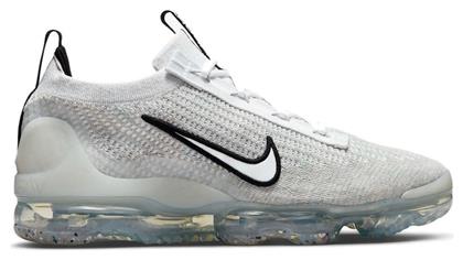 Nike Air VaporMax 2021 FK Ανδρικά Sneakers White / Black / Metallic Silver