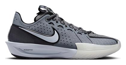 Nike Air Zoom G.T. Cut 3 Χαμηλά Μπασκετικά Παπούτσια Cool Grey / Football Grey / Sail / Μαύρο