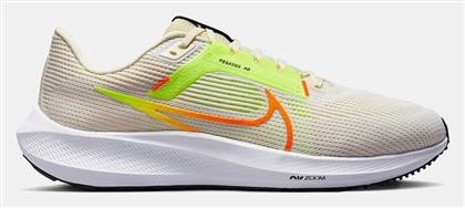 Nike Air Zoom Pegasus 40 Ανδρικά Αθλητικά Παπούτσια Running Λευκά από το Modivo