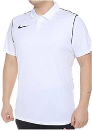 Nike Ανδρική Μπλούζα Dri-Fit Polo Κοντομάνικη Λευκή