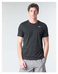 Nike Ανδρικό Αθλητικό T-shirt Κοντομάνικο Dri-Fit Μαύρο