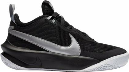 Nike Αθλητικά Παιδικά Παπούτσια Μπάσκετ Team Hustle D 10 Black / Volt / White / Metallic Silver από το E-tennis