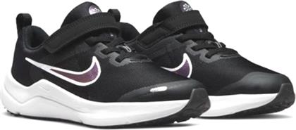 Nike Αθλητικά Παιδικά Παπούτσια Running Downshifter 12 Black / Dark Smoke Grey / White από το SportsFactory