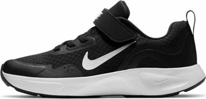 Nike Αθλητικά Παιδικά Παπούτσια Running Wearallday PS Black / White