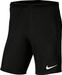 Nike Αθλητικό Παιδικό Σορτς/Βερμούδα Park III Knit Μαύρο από το MybrandShoes