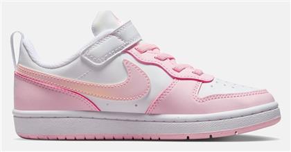 Nike Court Borough Low Recraft White / Pink Foam από το Modivo