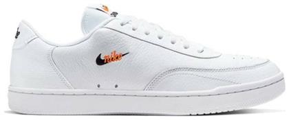 Nike Court Vintage Premium Ανδρικά Sneakers White / Black / Total Orange από το Modivo