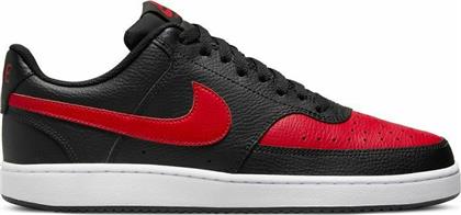 Nike Court Vision Ανδρικά Sneakers Black / White / University Red
