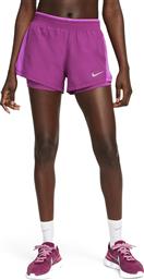 Nike Dri-Fit Αθλητικό Γυναικείο Σορτς Μωβ
