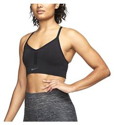 Nike Dri-Fit Indy Seamless Γυναικείο Αθλητικό Μπουστάκι Μαύρο