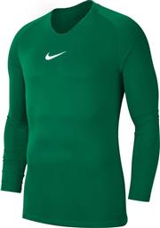 Nike Dry Park First Layer Παιδική Ισοθερμική Μπλούζα Πράσινη από το MybrandShoes