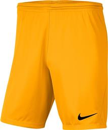Nike Dry Park III Αθλητική Ανδρική Βερμούδα Dri-Fit Πορτοκαλί