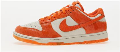 Nike Dunk Γυναικεία Sneakers Light Bone / Safety Orange / Laser Orange από το MybrandShoes