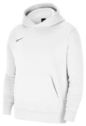 Nike Fleece Παιδικό Φούτερ με Κουκούλα και Τσέπες Λευκό Park 20