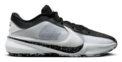 Nike Giannis Freak 5 Χαμηλά Μπασκετικά Παπούτσια White / Black από το Zakcret Sports