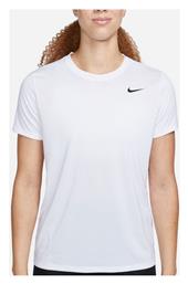 Nike Γυναικείο Αθλητικό T-shirt Dri-Fit Λευκό