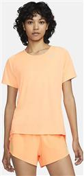 Nike Γυναικείο Αθλητικό T-shirt Dri-Fit Πορτοκαλί
