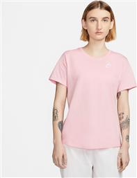 Nike Γυναικείο Αθλητικό T-shirt Ροζ από το Cosmos Sport