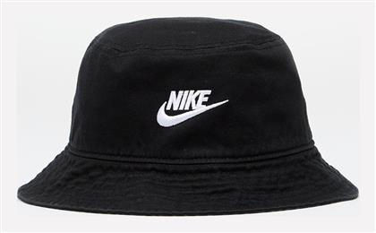 Nike Υφασμάτινo Ανδρικό Καπέλο Στυλ Bucket Μαύρο από το Zakcret Sports