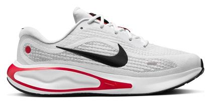 Nike Journey Run Ανδρικά Αθλητικά Παπούτσια Running Λευκό / Fire Red / Cement Grey / Μαύρο από το Zakcret Sports