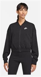 Nike Κοντό Γυναικείο Bomber Jacket Μαύρο από το Outletcenter