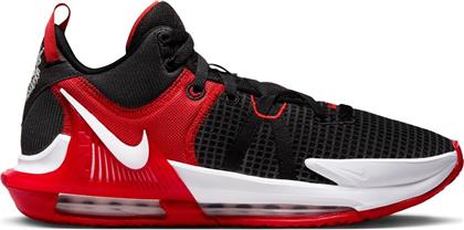Nike Lebron Witness 7 Χαμηλά Μπασκετικά Παπούτσια Black / University Red / White από το Modivo