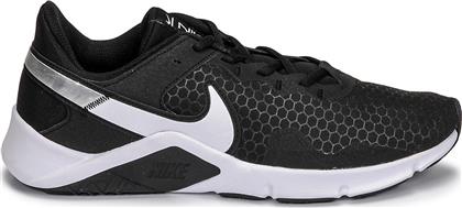 Nike Legend Essential 2 Ανδρικά Αθλητικά Παπούτσια για Προπόνηση & Γυμναστήριο Black / White / Metallic Silver από το MybrandShoes