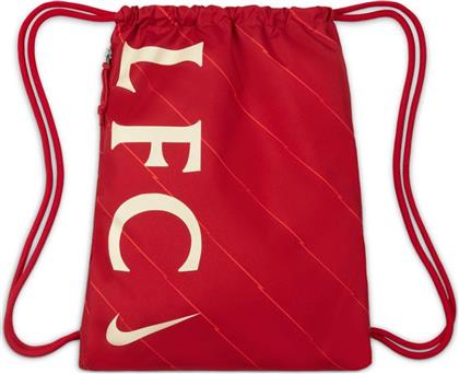 Nike Liverpool FC Stadium Unisex Τσάντα Πλάτης Γυμναστηρίου Κόκκινη από το MybrandShoes