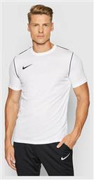 Nike Park 20 Ανδρικό Αθλητικό T-shirt Κοντομάνικο Dri-Fit Λευκό