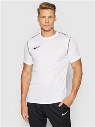 Nike Park 20 Ανδρικό Αθλητικό T-shirt Κοντομάνικο Dri-Fit Λευκό από το MybrandShoes