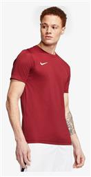 Nike Park VII Ανδρικό Αθλητικό T-shirt Κοντομάνικο Dri-Fit Bordeaux