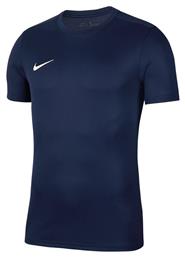 Nike Park VII Ανδρικό Αθλητικό T-shirt Κοντομάνικο Dri-Fit Navy Μπλε