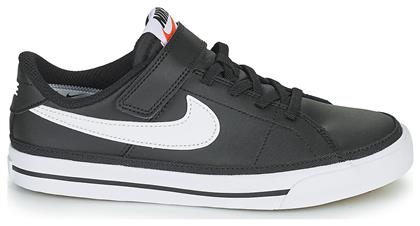 Nike Παιδικά Sneakers Court Legacy Black / Gum Light Brown / White
