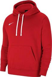 Nike Fleece Παιδικό Φούτερ με Κουκούλα και Τσέπες Κόκκινο Park 20 από το MybrandShoes