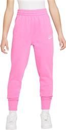 Nike Παιδικό Παντελόνι Φόρμας Ροζ Sportswear Club
