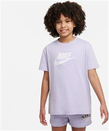 Nike Παιδικό T-shirt Λιλά