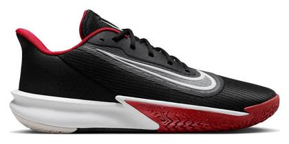 Nike Precision 7 Χαμηλά Μπασκετικά Παπούτσια Μαύρο / University Red / Λευκό