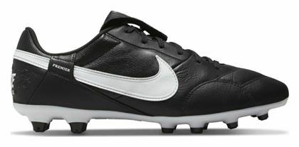 Nike Premier 3 FG Χαμηλά Ποδοσφαιρικά Παπούτσια με Τάπες Μαύρα από το MybrandShoes