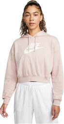 Nike Sportswear Club Ανδρικό Φούτερ με Κουκούλα Ροζ