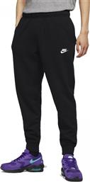 Nike Sportswear Club Παντελόνι Φόρμας με Λάστιχο Μαύρο