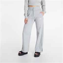 Nike Sportswear Phoenix Παντελόνι Γυναικείας Φόρμας Φαρδύ Γκρι Fleece