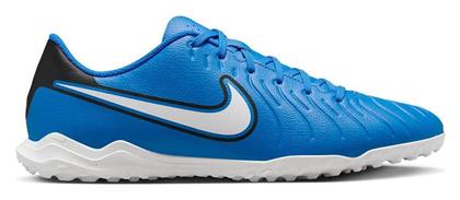 Nike Tiempo Legend 10 Club TF Χαμηλά Ποδοσφαιρικά Παπούτσια με Σχάρα Μπλε