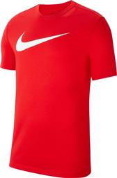 Nike Training Park 20 Αθλητικό Ανδρικό T-shirt Dri-Fit Κόκκινο με Λογότυπο