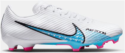 Nike Zoom Mercurial Vapor 15 Academy FG/MG Χαμηλά Ποδοσφαιρικά Παπούτσια με Τάπες Λευκά