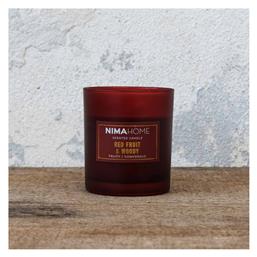 Nima Αρωματικό Κερί σε Βάζο Red Fruit & Woody 180gr